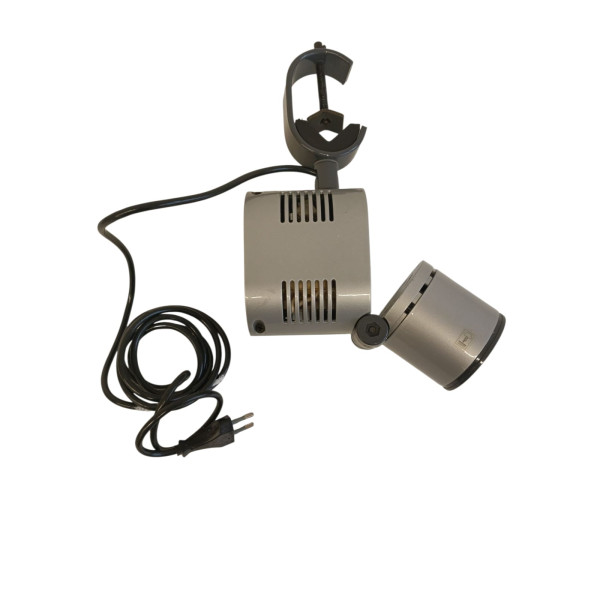 Lampe à pince réglable Artemide A0821200 Pilade grise 55 W